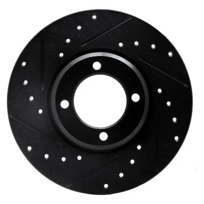 For Mercury Capri 74-77 Brake Rotor eLINE Drilled & Slotted 1-Piece Front Driver Foto 1 de 4