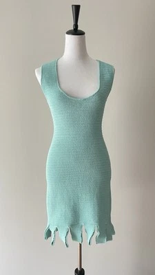 Vestido BOTTEGA VENETA tejido en raquetas talla M NUEVO $1900 Foto 1 de 4