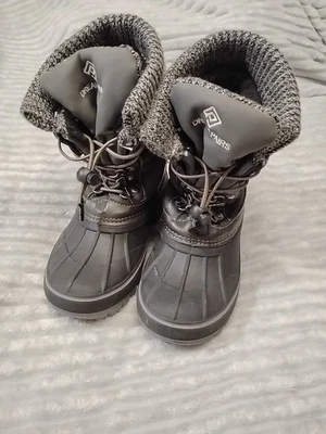 Dream Pairs kids 1 youth winter snow boots insulated waterproof cold weather - Image 1 of 4