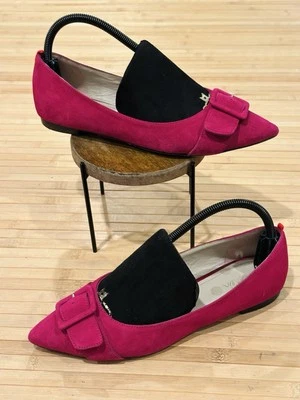 Пряжка для ремня с бантом Boden Fuschia розовая размер 8 плоский заостренный носок 38 - Изображение 1 из 4