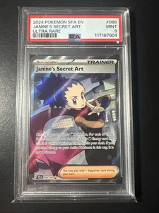 Pokemon TCG - Janine's Secret Art 088/064 Shrouded Fable Ultra Rare - PSA 9 MINT - Picture 1 of 2