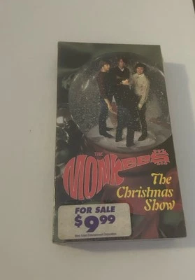 The Monkees Christmas Show VHS 1997 Holiday Episode Davy Jones NEW SEALED Tape - Image 1 of 3