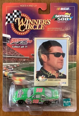 1999 WINNERS CIRCLE NASCAR BOBBY LABONTE #18 1:64 Speedweeks 99 Series Daytona - Image 1 of 3