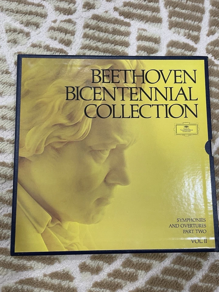 Beethoven Bicentennial Collection vinyl LP box set Vol. 2 Symphonies & Overtures - Image 1 of 4