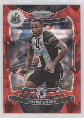 2021-22 Panini Prizm Premier League Red Ice Prizm Callum Wilson #44 - Image 1 of 2