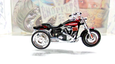 2011 HARLEY DAVIDSON 2009 FXDFSE CVO FAT BOB CUSTOM TRIKE  1:18 SCALE - Image 1 of 4