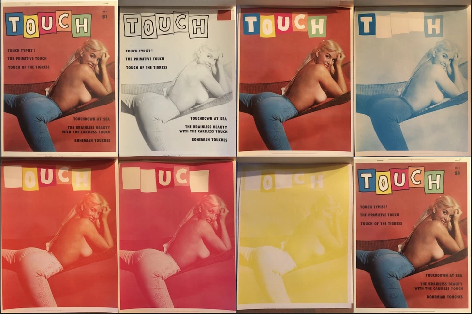 June Wilkinson Modern Man Magazine 1959 Touch #3 Printer's Proof Calendar Photo Foto 1 de 4