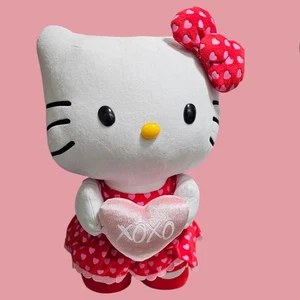 Gemmy HELLO KITTY Valentine’s Greeter Plush Walmart 2017 Limited Ed Error Tag - Picture 1 of 8