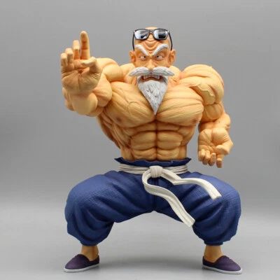 Figurine MAITRE ROSHI MUSCLE 24 cm LUXE TORTUE GENIALE Dragon ball 2 VERSIONS