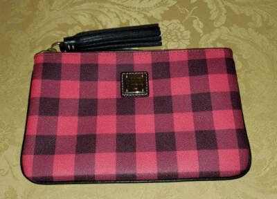 Bolsa Carrington borla negra roja Tucker DOONEY & BOURKE Foto 1 de 4