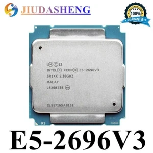 Intel Xeon E5-2696 V3 SR1XK 2.3GHz LGA 2011-3 18 Core 36 Threads CPU Processor - Picture 1 of 2