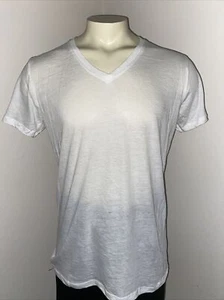 Camiseta True Religion Muestra Para Hombre Blanca Cuello en V Talla M - Imagen 1 de 3