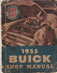 Buick Werkstatthandbuch 1955 nur Frontdeckel ohne Handbuch - Bild 1 von 1