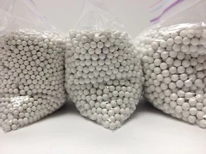 6 lbs. PORCELAIN 4mm,4/mm,6mm Round Balls-Shots Polishing Jewelry-Tumbling Media - Picture 1 of 2