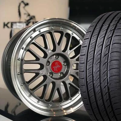18" Sommerräder 225/40 R18 Sommer Reifen Keskin KT22 TG Alufelgen für BMW M etc - Bild 1 von 4