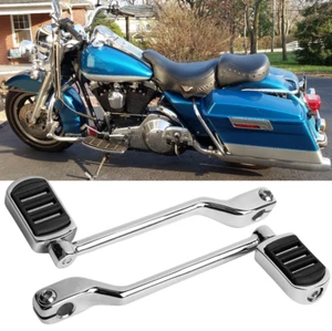 Chrome Left Heel Toe Shift Lever Pedal Peg For Harley Touring Road King 1988-23 - Picture 1 of 13