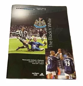Newcastle v Chelsea Premiership Programme 15/05/05 Mint Condition Free UK P&P - Picture 1 of 2