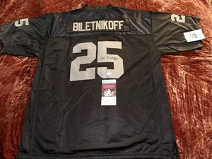 Fred Biletnikoff signiertes Raiders Trikot JSA Oakland Wide Receiver 1965-1978 - Bild 1 von 5