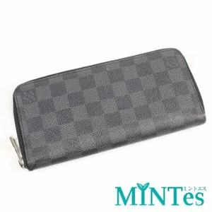 Auténtica Cartera Larga Louis Vuitton Damier Grafito Cremallera Redonda Vertical N6309 - Imagen 1 de 6