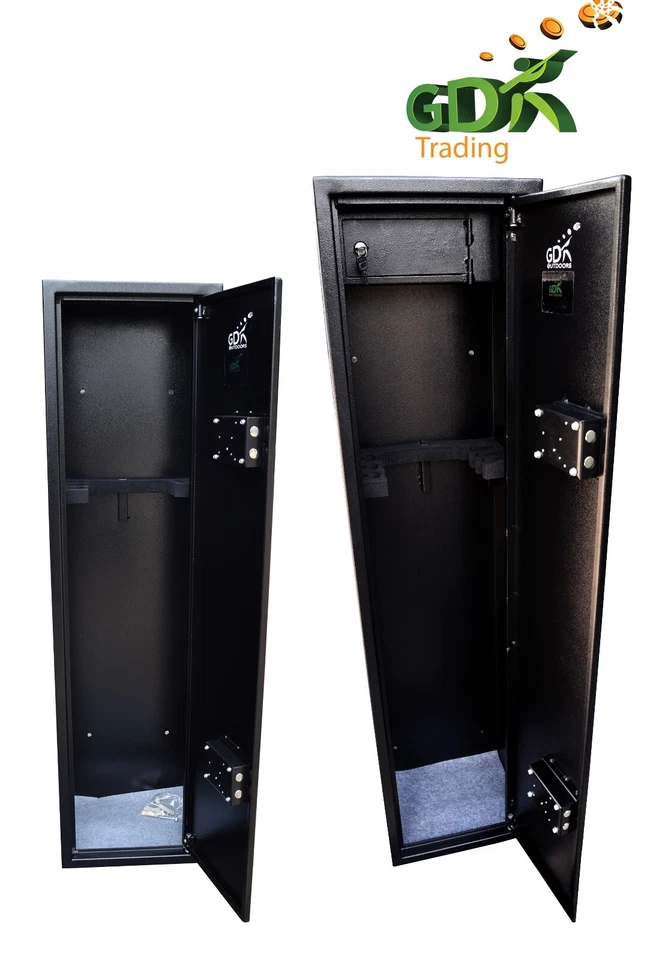 GDK,6 GUN CABINETS WITH INNER AMMO SAFE, VAULT LOCKING,KEY OR DIGITAL,AMMUNITION - Image 1 of 1