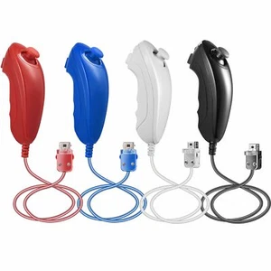 1/2x Juego Nunchuck Para Nintendo Wii/Wii u Nunchuk Mando Consola Remota - Imagen 1 de 21