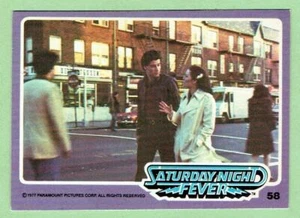 SATURDAY NIGHT FEVER ~ 1977 Movie Trading Card w/ John Travolta ~ FREE SHIPPING - Picture 1 of 1