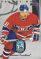 1996-97 Donruss Hockey Rated Rookie #3 Valeri Bure Montreal Canadiens
