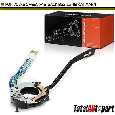 Interruptor de señal de giro con 9 cuchillas para VW Fastback Beetle Squareback Karmann Ghia Foto 1 de 4