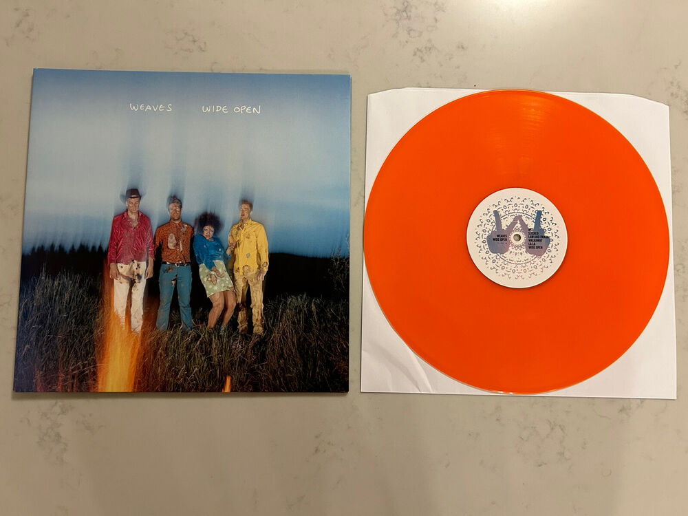 Weaves - Wide Open [Used Very Good Vinyl LP] Explicit, Orange, Colored Vinyl