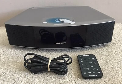 Bose Wave Radio IV Music System AM/FM/Alarm/Aux Radio w/Remote Model 417788-WR - Image 1 of 4