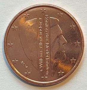 5 Euro Cent Münze Niederlande_Willem-Alexander (König der Niederlande) 2014 - Bild 1 von 2