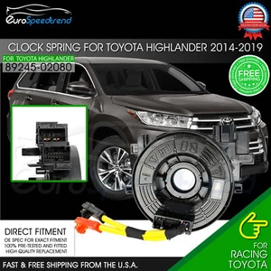 Clock Spring For Toyota Highlander 2014-2019 89245-02080 2.7 3.5L Cruise Control - Picture 1 of 7