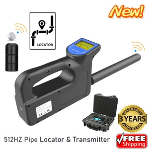 Underground 512hz Pipe Locator Receiver for Drain Sewer Pipeline Construction - Picture 1 of 25