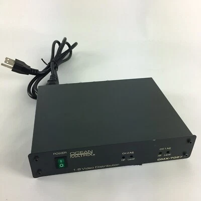 Ocean Matrix OMX-7027 1x8 Video Only Distribution Amplifier - Image 1 of 4