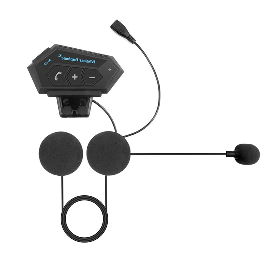 Bluetooth Motorcycle Helmet Headset Wireless Headphone Speaker Hands-free Music - Изображение 1 из 4