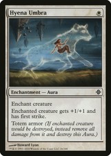 HYENA UMBRA X 4 E/X+ RISE OF THE ELDRAZI MAGIC THE GATHERING