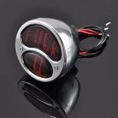 Brake Stop Taillight Duolamp Chrome For Retro Ford Model A /AA Custom 1928-1931 Foto 1 de 4