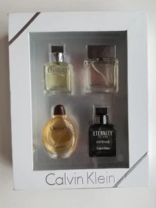 Calvin Klein 4-Piece Gift Set for Men from Coty Prestige (.5 oz) NEW in BOX - Picture 1 of 2