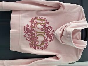 womens juicy couture tracksuit , pink , top size L , bottoms size M 