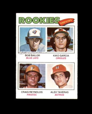 Bob Bailor Signed Original 1977 Topps Rookie Toronto Blue Jays Autographed - Image 1 of 2