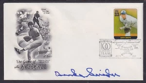 Duke Snider, Baseball Hall of Fame Outfielder, signed Legends of Baseball FDC - Picture 1 of 1