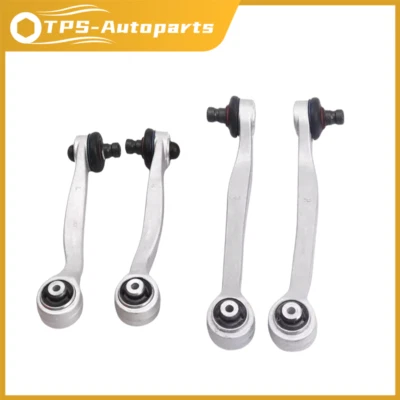 Kit de rótula brazo de control superior delantero trasero 4 piezas para Audi A6 S6 S8 VW Phaeton Foto 1 de 3