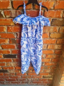 Girls Sz. 6T Janie and Jack Blue Resort Jumper. Vacation Outfit. Euc! Worn Once! - Picture 1 of 7