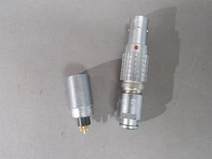 LEMO Stecker gekoppeltes Paar: EKG.0B.307 Buchse FGG.0B.307 Stecker 7-Draht - Bild 1 von 6