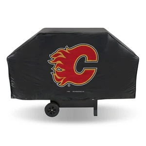 Calgary Flames Grill Cover. Fits up to 68" grills #925/941/525 - Picture 1 of 1
