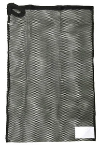 Armadura Negra Malla con Cremallera Lavandería Fútbol Deportes Miel Hacer Bolsa de Almacenamiento 36x24in - Imagen 1 de 1