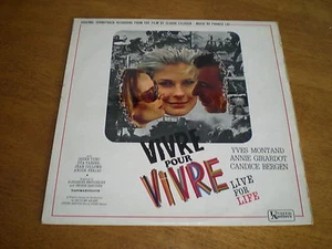 VIVRE POUR VIVRE (LIVE FOR LIFE) - ORIGINAL SOUNDTRACK = ULP 1185 - Picture 1 of 1