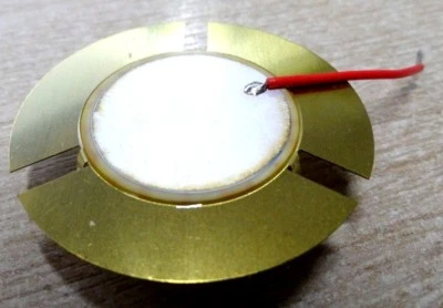 4x  Murata 7BB-41-2A10-2 Piezo electric transducer speaker disk 41mm sensor - Image 1 of 4