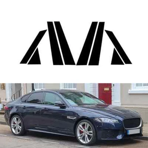Door Window Pillar Posts For Jaguar XF X260 15-23 Door Panel Trim Stickers Pads - Bild 1 von 8