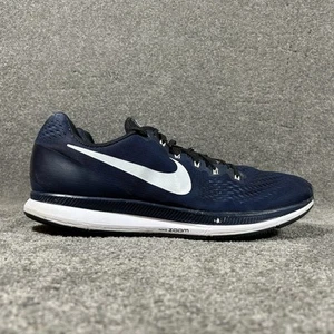 Nike Zoom Pegasus 34 Athletic Running Shoes Navy Blue 887009-401 Men's Size 18 - Picture 1 of 12